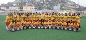A Escola de Futebol Feminino Colômbia/Peru é a convidada internacional desta edição