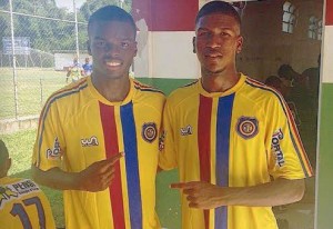 A dupla de Matheus comandou o juvenil na vitória por 3 a 1 (Foto: Reprodução/Facebook) 