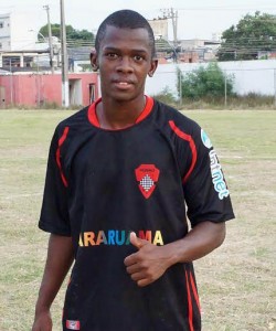 Leandrinho fez o gol da virada rubro-negra em cima do Nova Cidade (Foto: Paulo Roberto Rodrigues/Papo Esportivo)